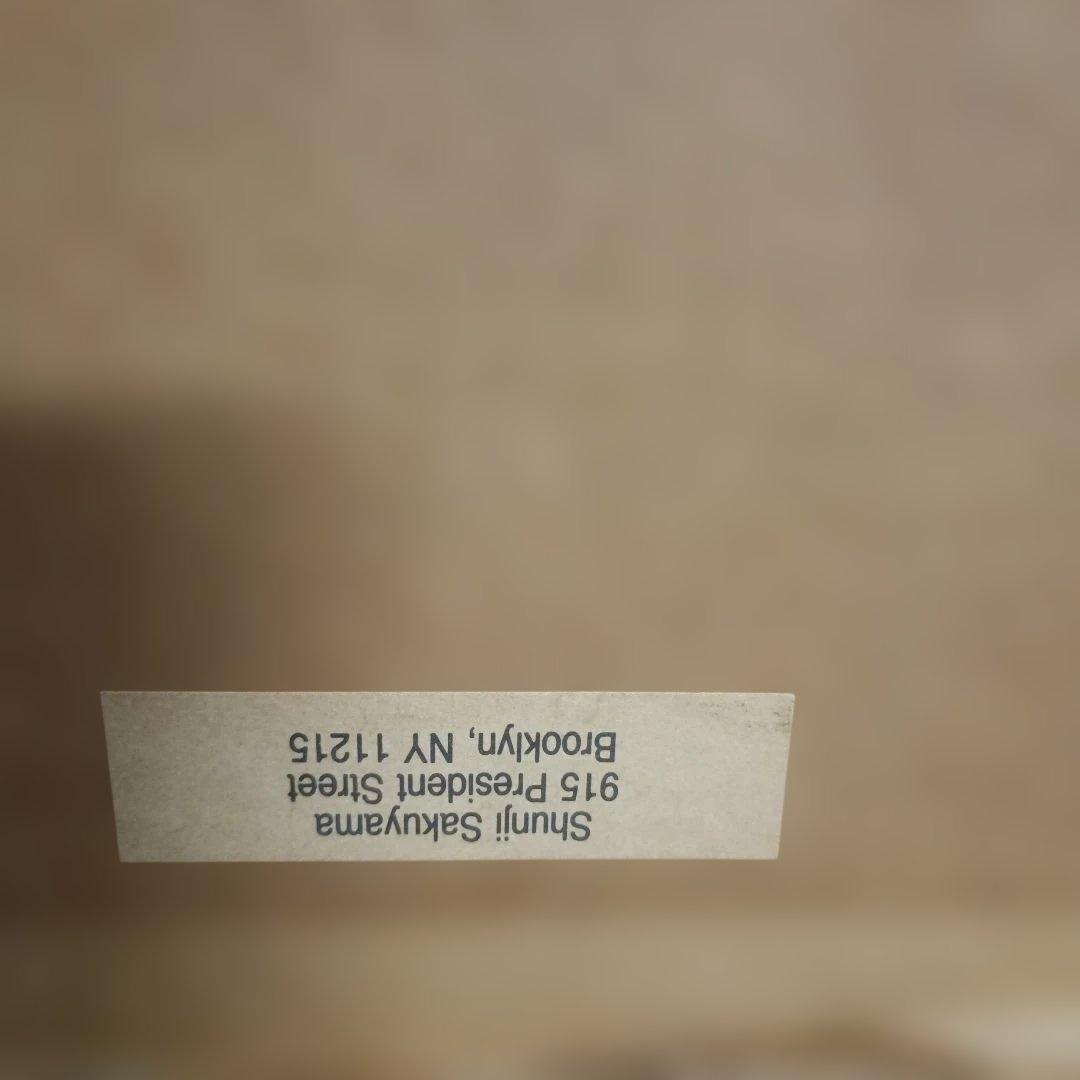 5681）作山畯治 リトグラフ？ (Manhattan Peachs)