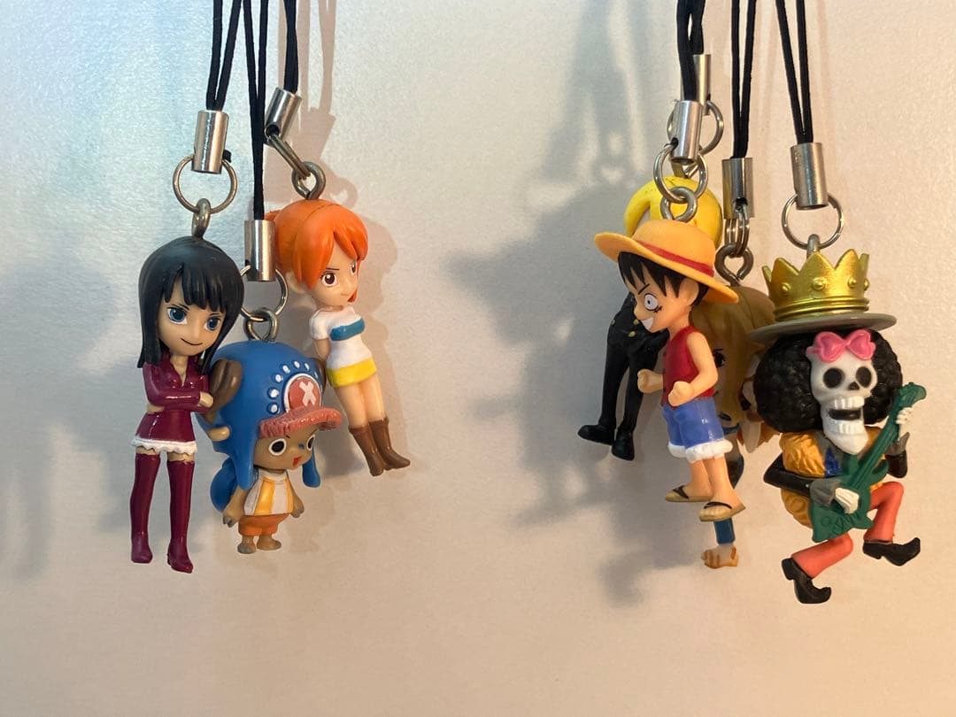 ワンピース　ストラップ 麦わらの一味