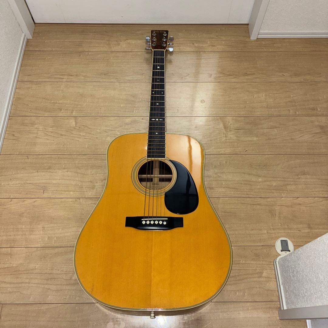 キャッツアイ　激レア　初期型　アコースティックギターCE-300初期大文字ヘッド