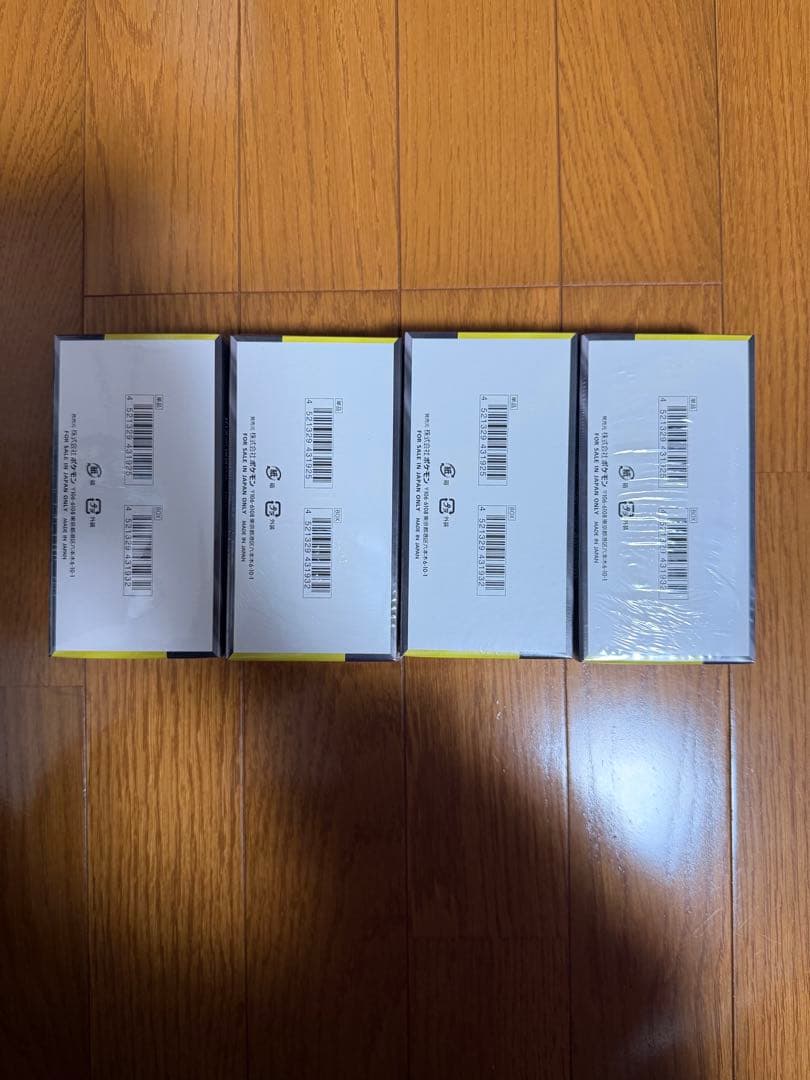 シュリンク付　ポケモンカード MEGA ドリームEX 4BOX