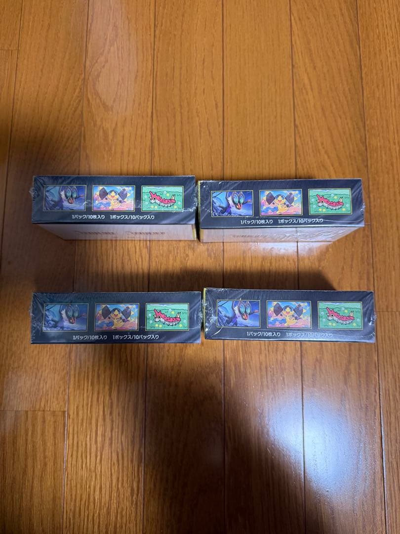 シュリンク付　ポケモンカード MEGA ドリームEX 4BOX