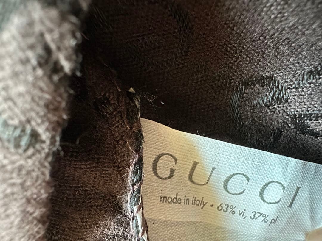 GUCCI グッチ ショルダーバッグ GGキャンバス ブラック 正規品