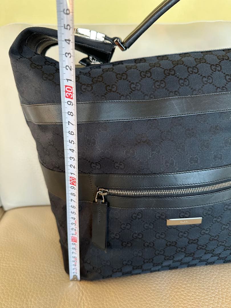 GUCCI グッチ ショルダーバッグ GGキャンバス ブラック 正規品