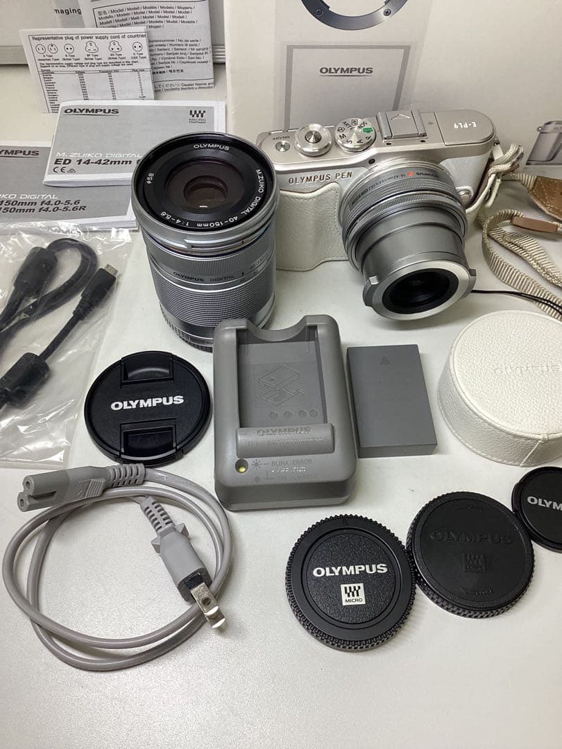 う*な様 OLYMPUS PEN E-PL6 シルバー レンズ付き　撮影可能