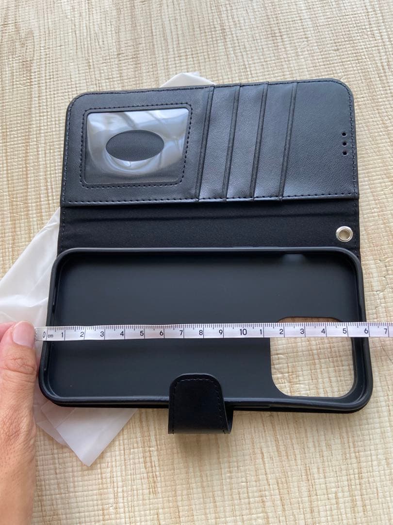 iPhone14 ProMax ケース 手帳 スマホ ブラック 財布