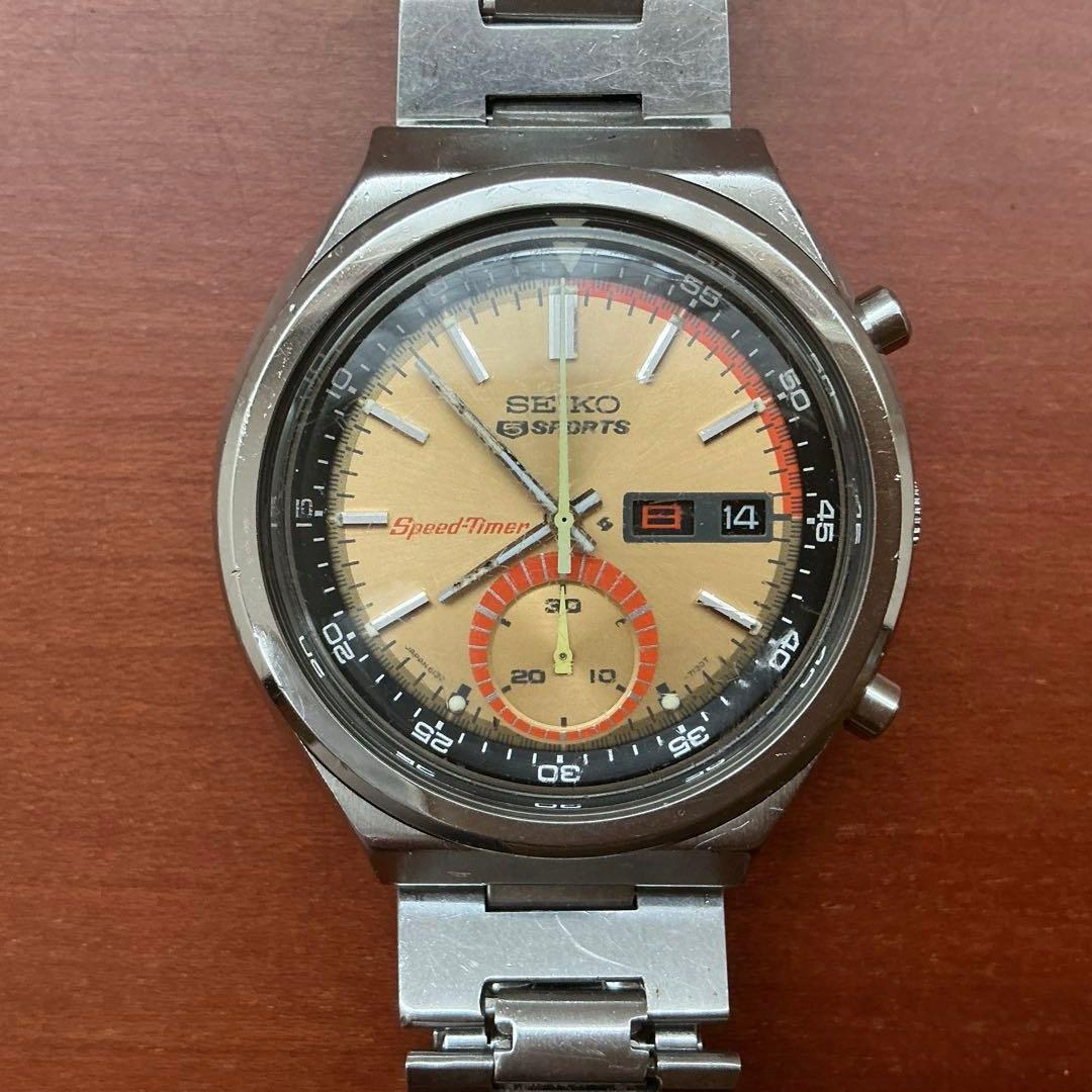 ジャンク セイコー スピードタイマー 6139-7060 希少カラー