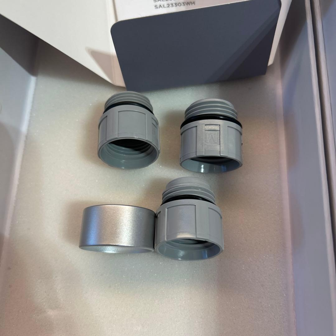 1回のみ使用＊SALONIA ファインバブル シャワーヘッド シルバー