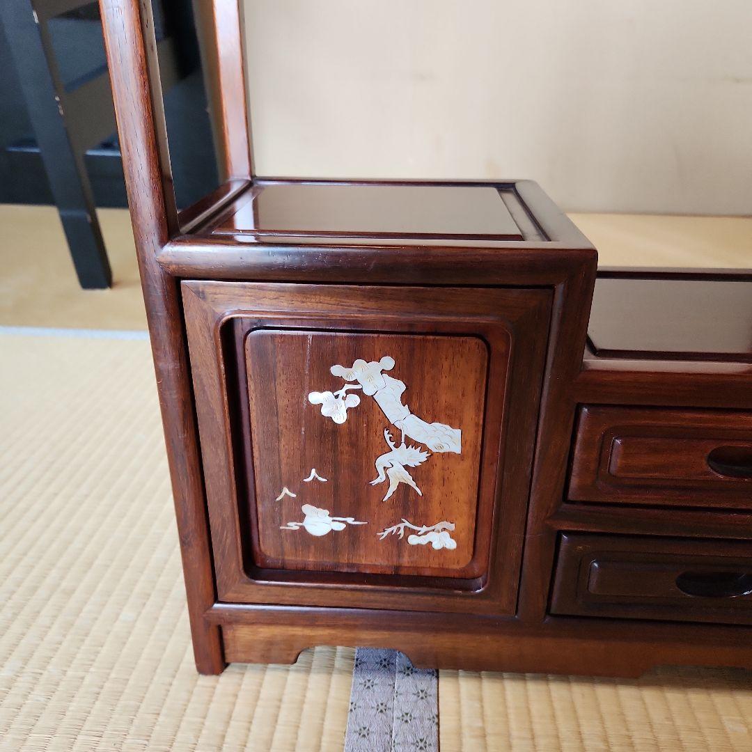 茶箪笥 飾り棚 和家具 アンティーク