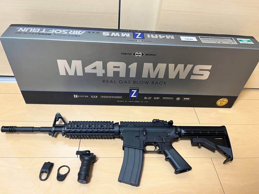 東京マルイ M4A1 MWS ガスブローバックライフル GBB ほぼ試射のみ