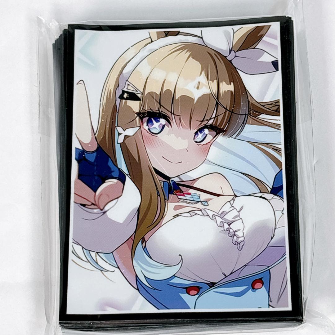 ウマ娘 アーモンドアイ カードスリーブ プレイマット セット【shir】