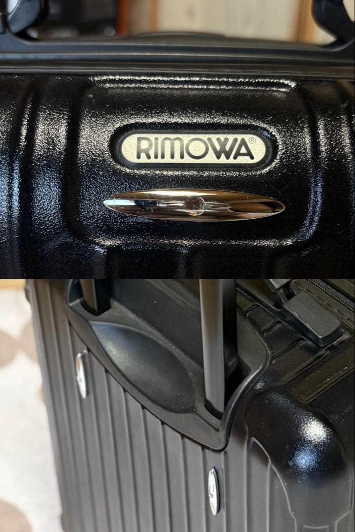 大特価　傷あり　RIMOWA ブラック キャリーケース　機内持ち込みサイズ
