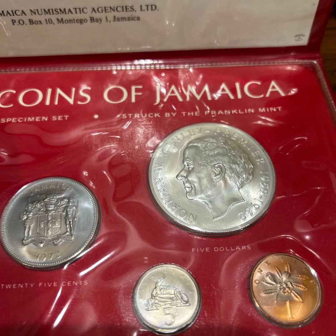 セット オブジャマイカ 1973年 フランクリンミント 【未使用】