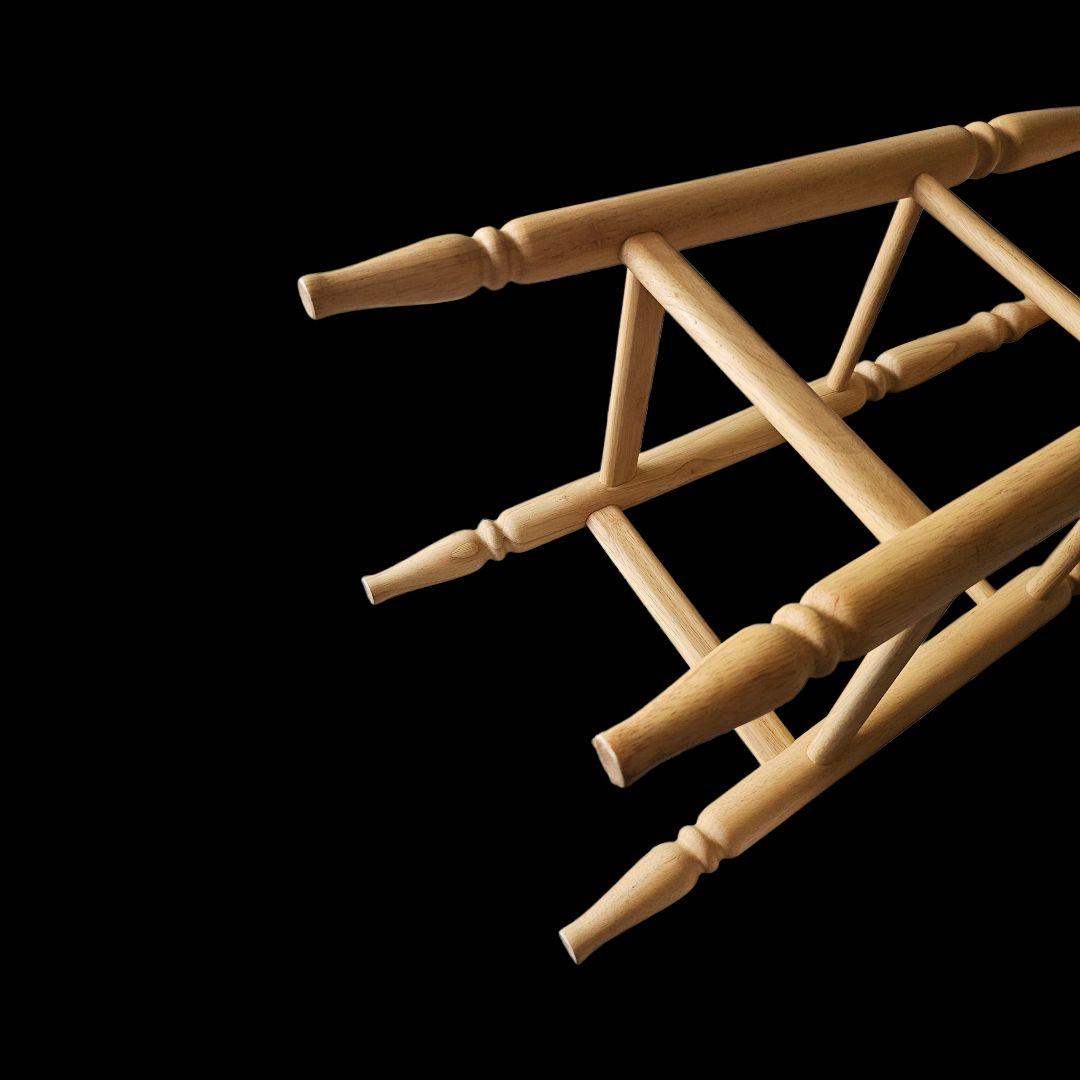 (*)様 francfranc/フランフラン プラードスツールHIGH 天然木