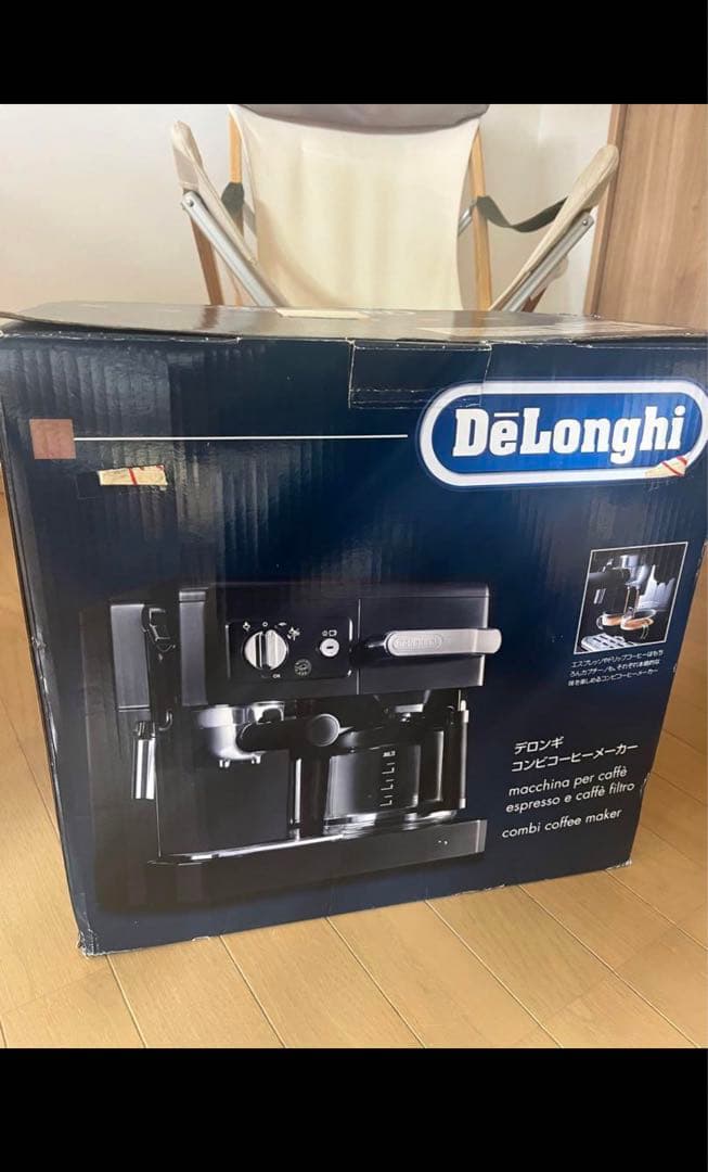 デロンギ　コンビ コーヒーメーカー　ブラック