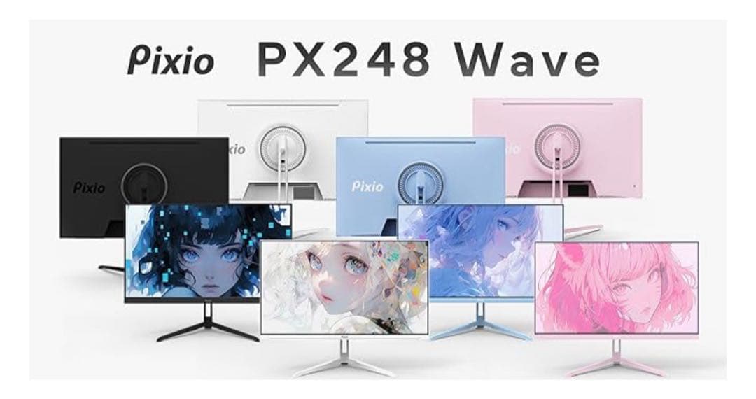 【さとぷー様】Pixio ゲーミングモニター White 新品未使用