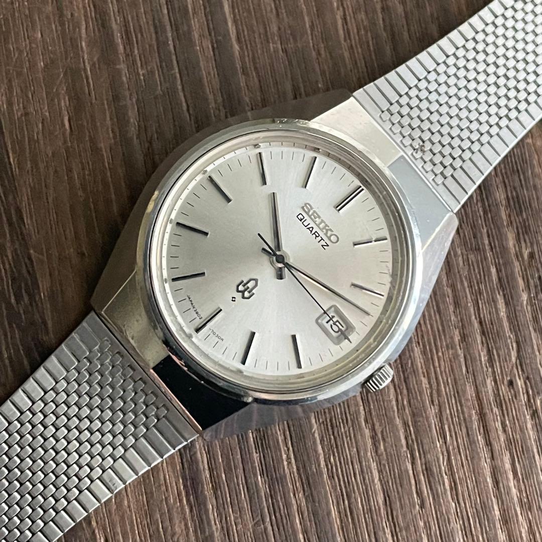 電池交換済　セイコー　オールドクォーツ