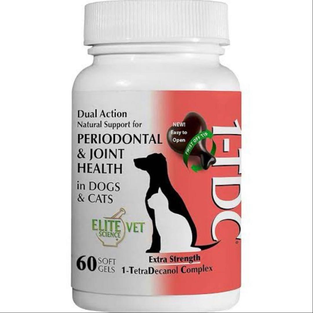 1-TDC、 歯茎・歯肉、関節をサポートする犬猫用栄養補助食品 120粒