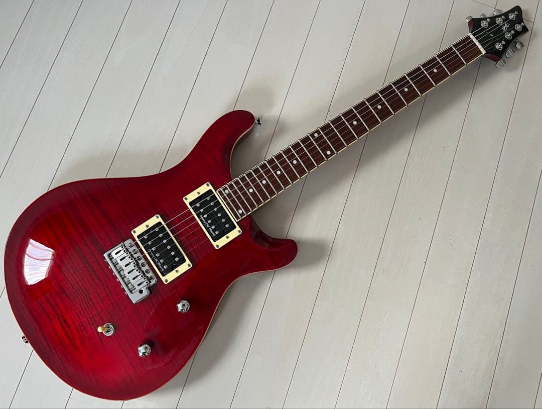 gfc ジーエフシー GPR-350 美品ギグケース付き　ほぼ未使用エレキギター