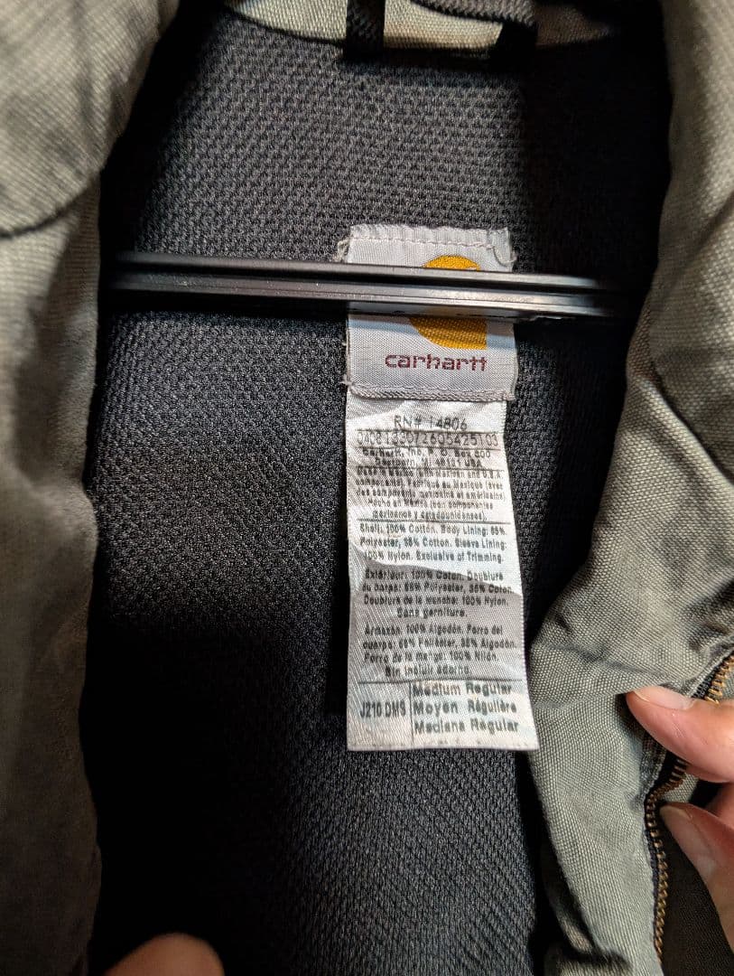 Carhartt デトロイトジャケット グレー