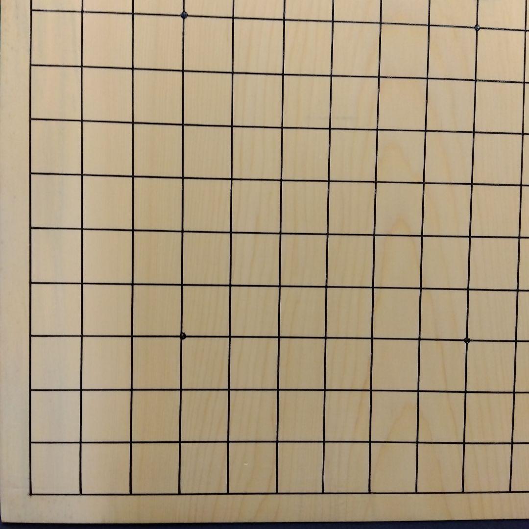 【国産　本榧　5寸碁盤　木表　脚なし】