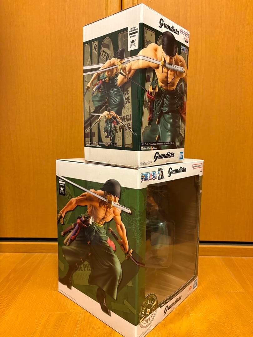 ワンピース　grandista 海外版　ゾロ　他　プライズフィギュア　まとめ売り
