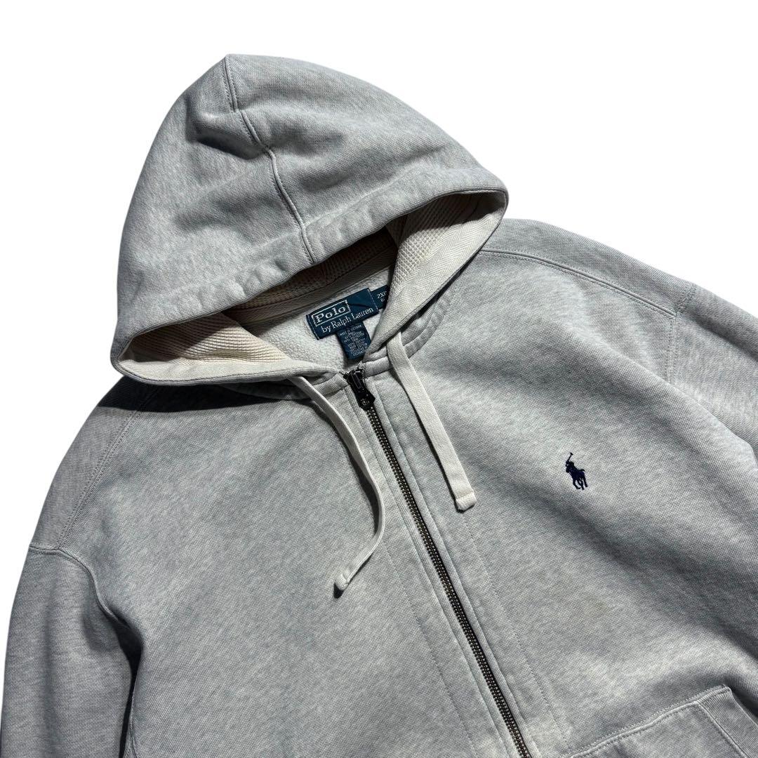 ポロバイラルフローレン フルジップパーカー スウェットフーディー 90s USA