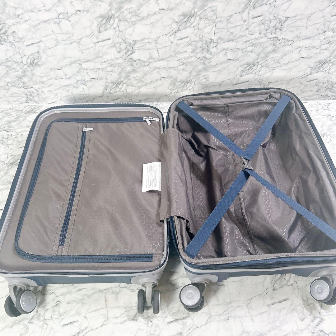 サムソナイト フリーフォーム 拡張可能 スピナー ネイビー 機内 TSAロック