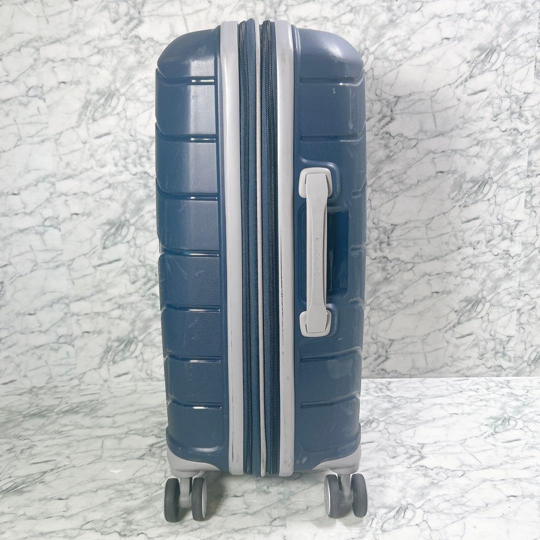 サムソナイト フリーフォーム 拡張可能 スピナー ネイビー 機内 TSAロック