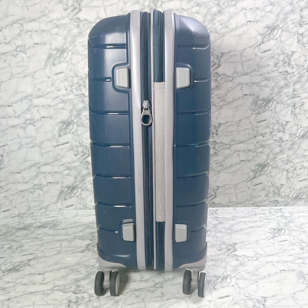 サムソナイト フリーフォーム 拡張可能 スピナー ネイビー 機内 TSAロック