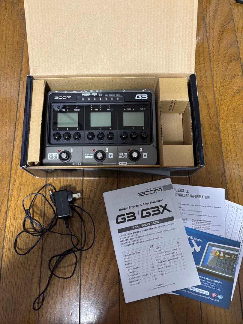 ギター ZOOM G3 Guitar Effects & Amp Simulator