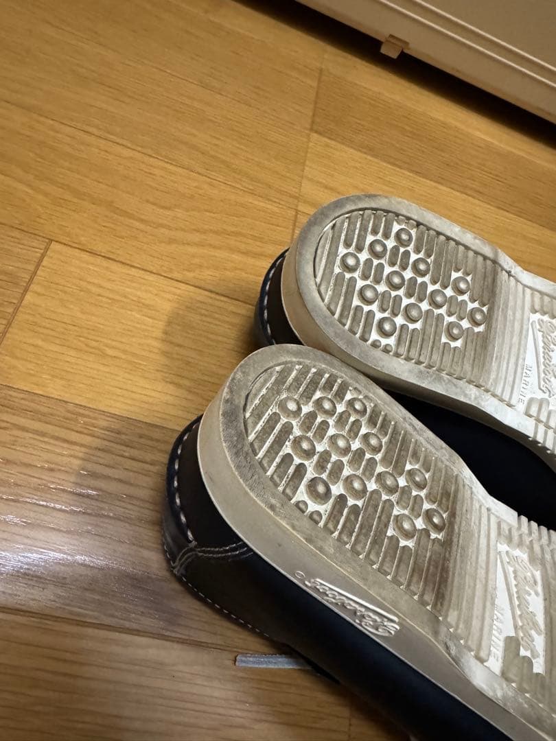 パラブーツ　デッキシューズ　DOMINGUE MARINE UK6.5