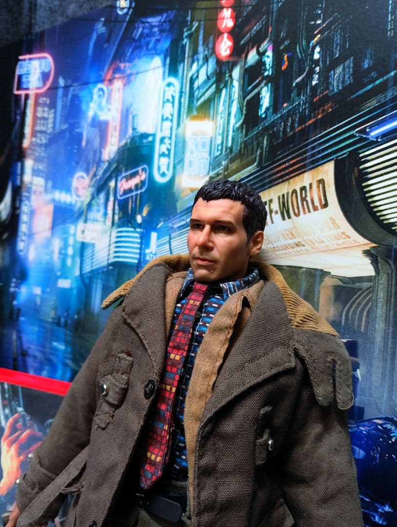 映画[ブレードランナー(デッカード)]1/6.箱付き希少品!