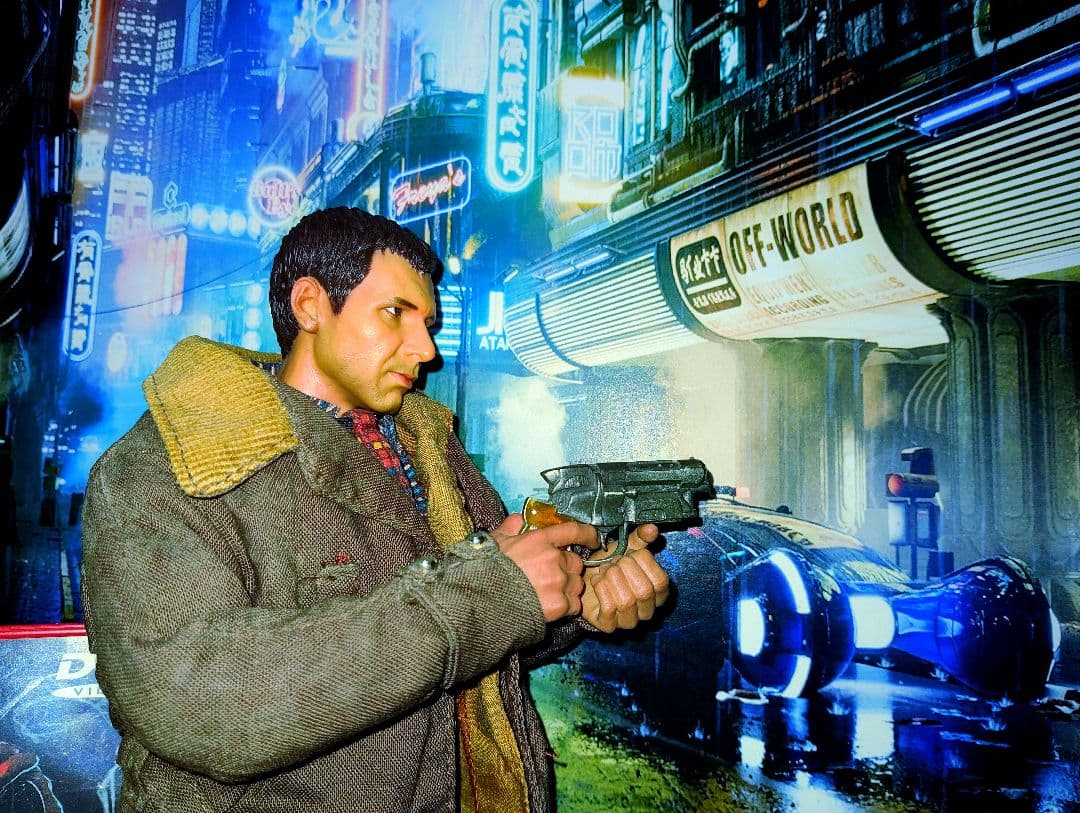 映画[ブレードランナー(デッカード)]1/6.箱付き希少品!