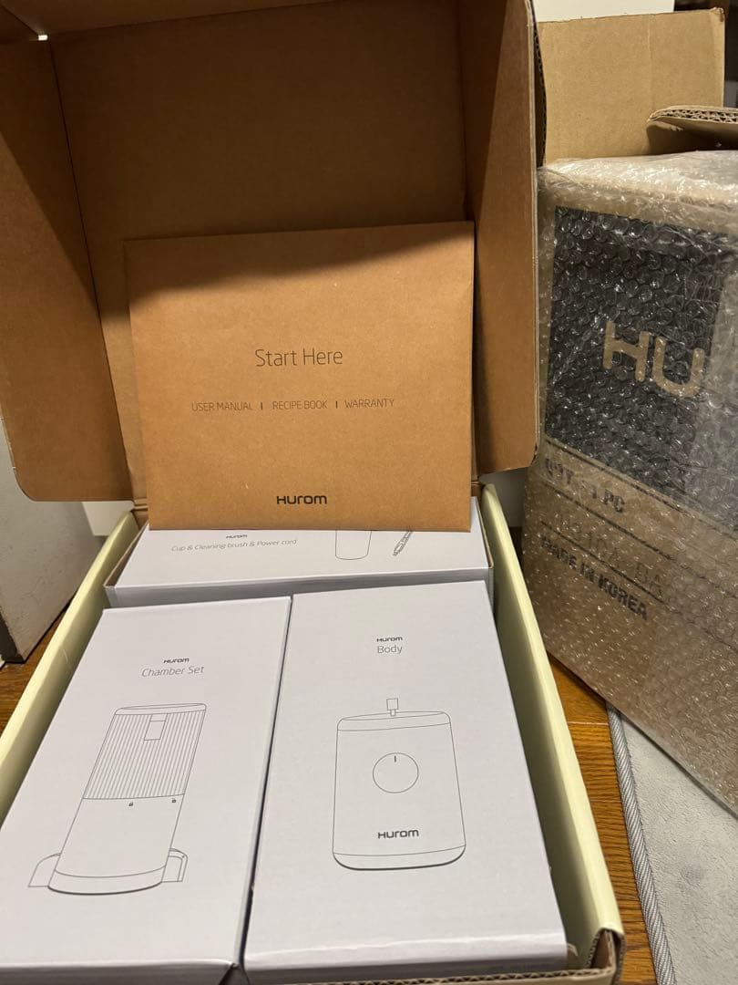 M04HUROM ヒューロム スロージューサー H310A チャコール 美品