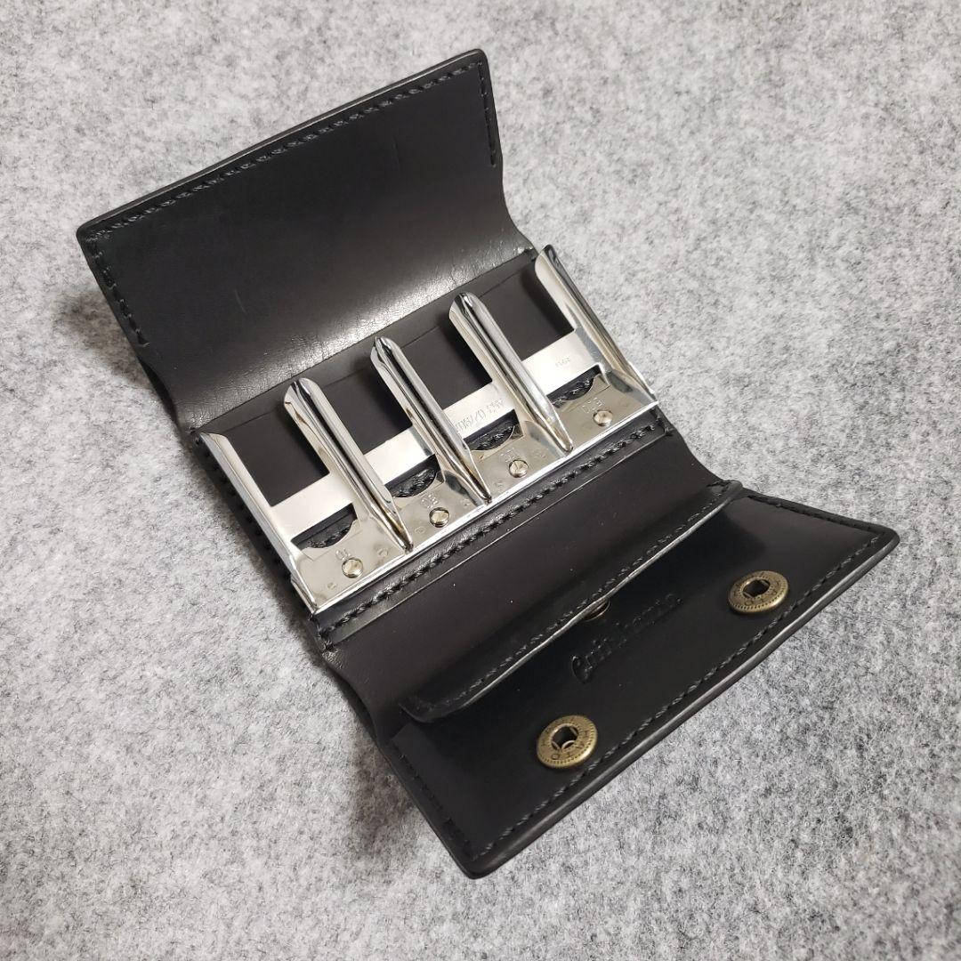 (名入れ可・色変更可)キャッチャー　財布　ハンドメイド　レザー　クラフト