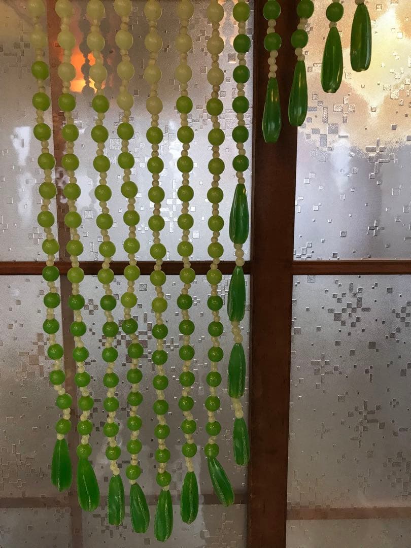 昭和 レトロ 昭和レトロ 玉のれん ビーズのれん レトロポップ レトロ雑貨