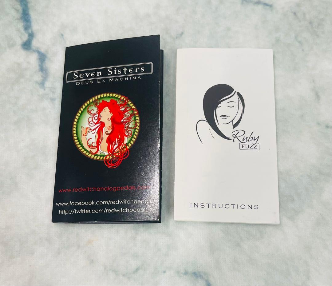 稼働品 RED WITCH レッドウィッチ Ruby Fuzz ファズ 充電式