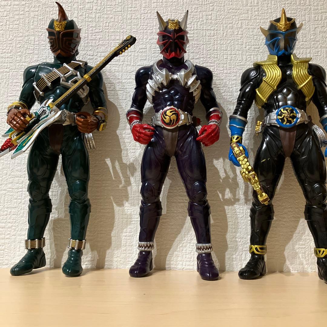 仮面ライダー 響鬼　伊吹鬼　斬鬼　3体セット(約32cm)