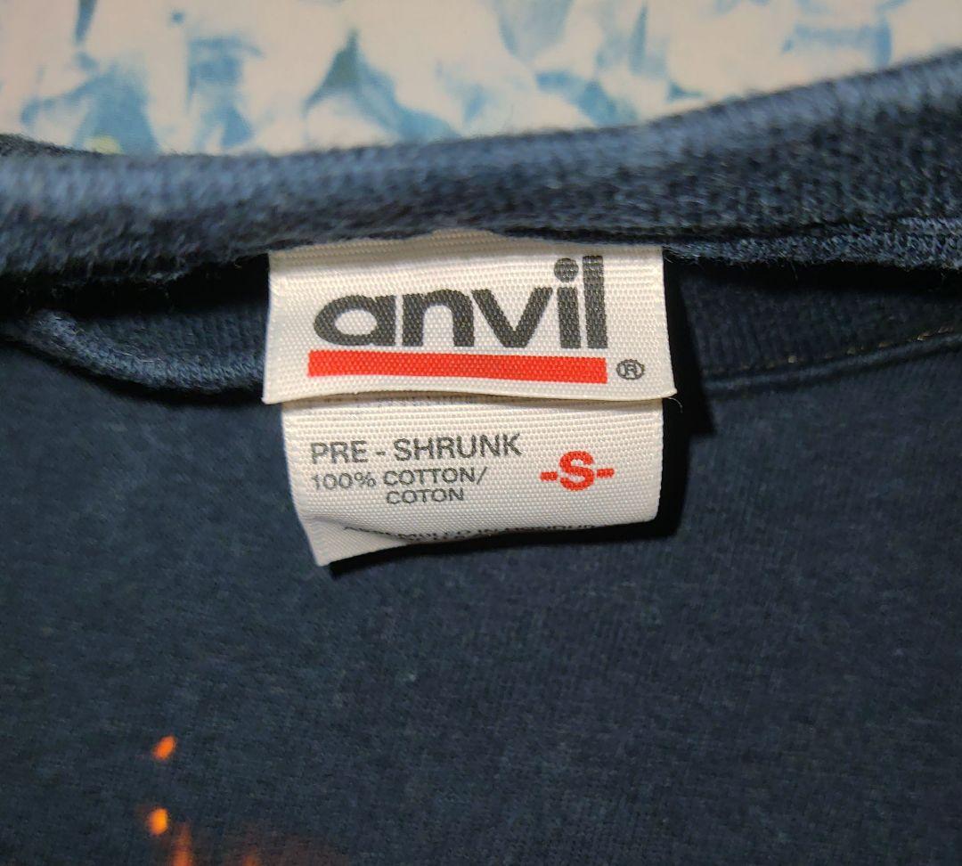 未使用品　ローリング・ストーンズ　ファイヤー·タン　リップ　Tシャツ　黒　S