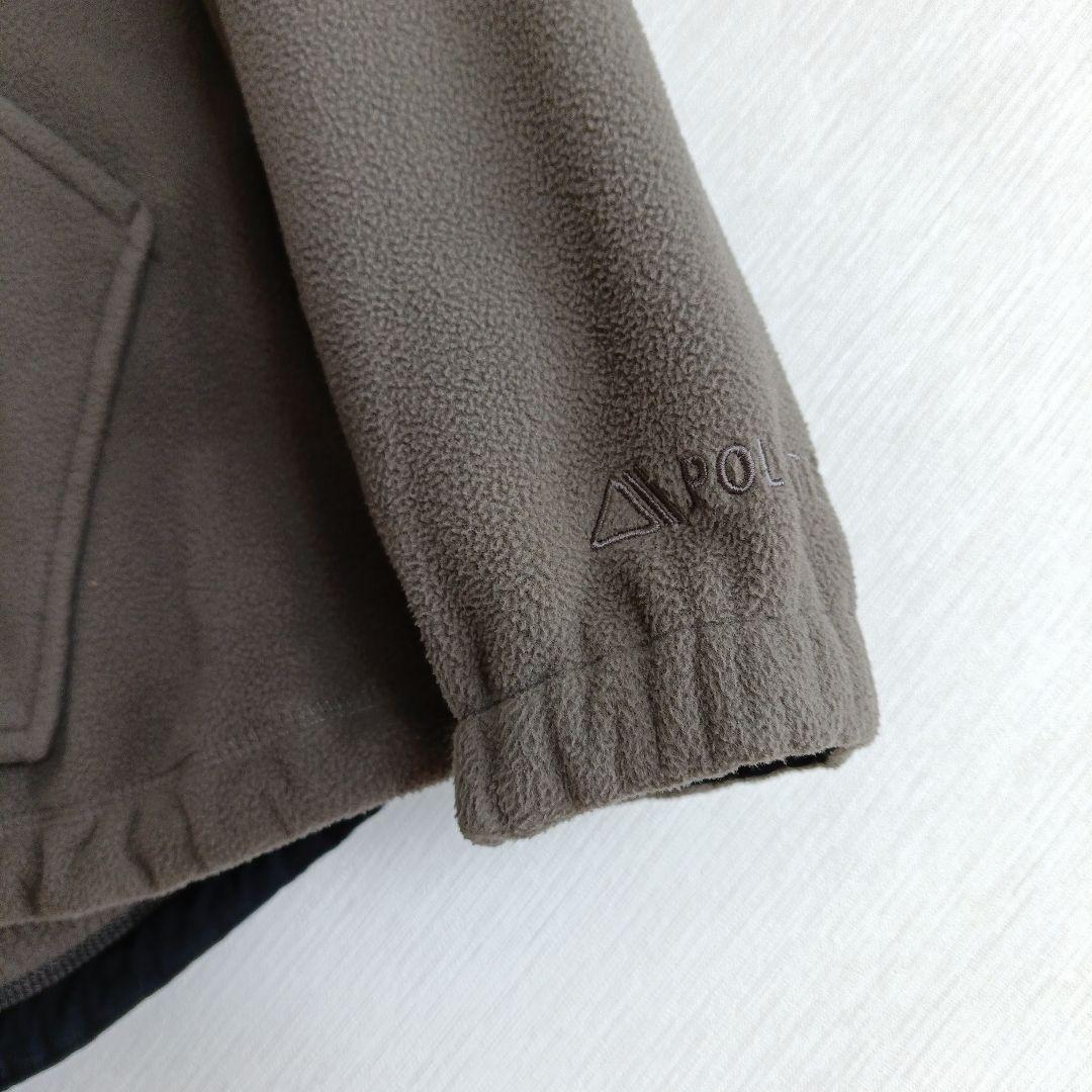 narifuri×WILDTHINGS POLARTEC ハーフジップパーカー