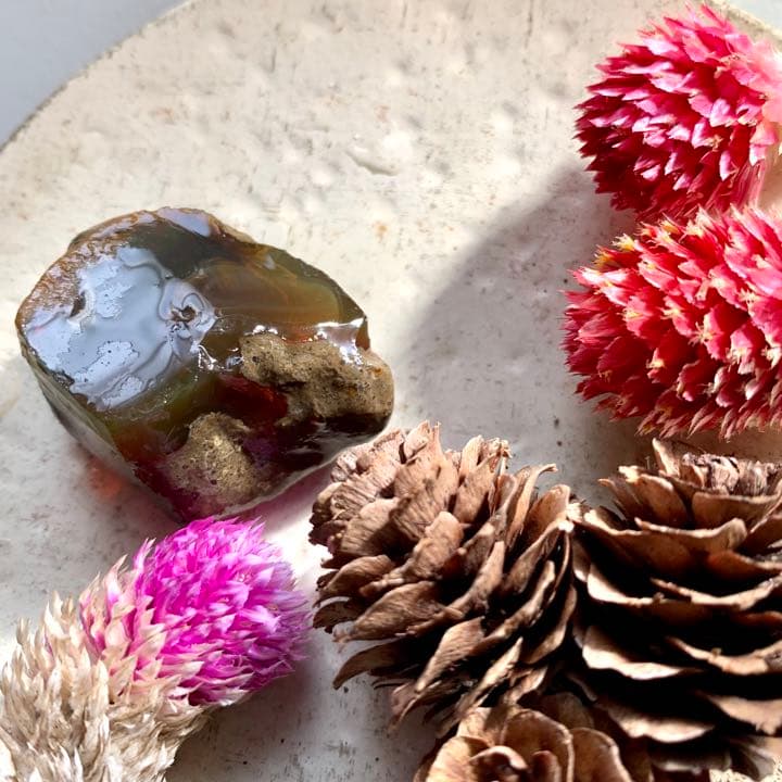 お買い得特価！100ctエッグインチョコレートオパール原石/鉱物標本