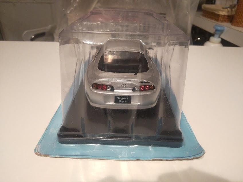 旧車 1/24 国産名車コレクション 1993年 トヨタ スープラ ミニカー