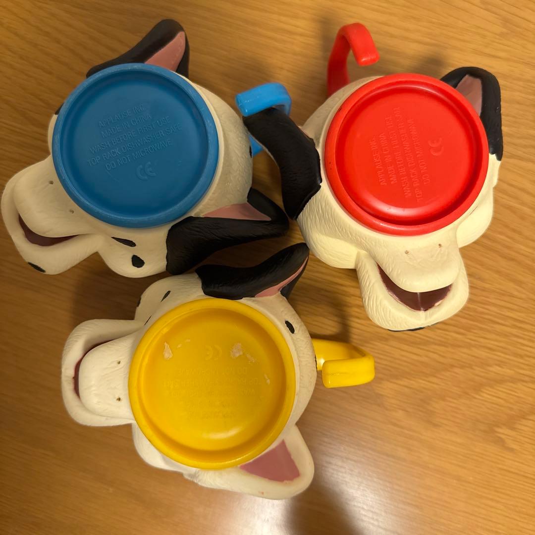 ディズニー 101匹わんちゃん 3D フェイス プラスチック マグカップ