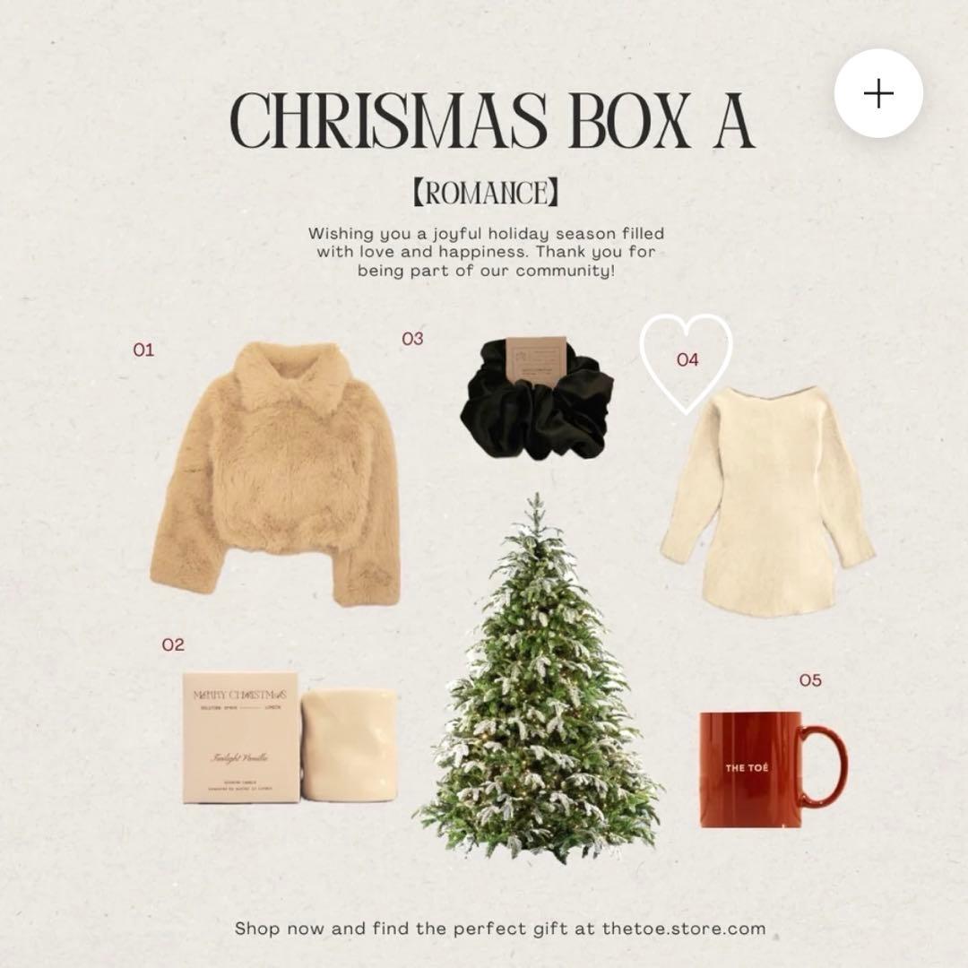 THE TOE クリスマスボックスRichmond angora sweater