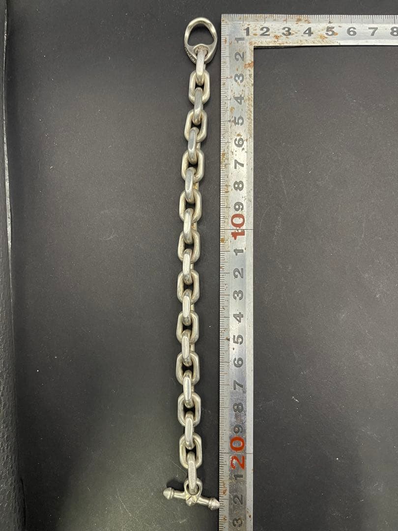 は*️様 BWL シルバー925 チェーンブレスレット　極太　あずき　ビルウォー
