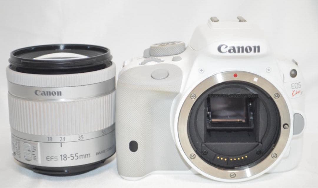 Canon kiss x7☆希少ホワイト☆スマホに転送☆