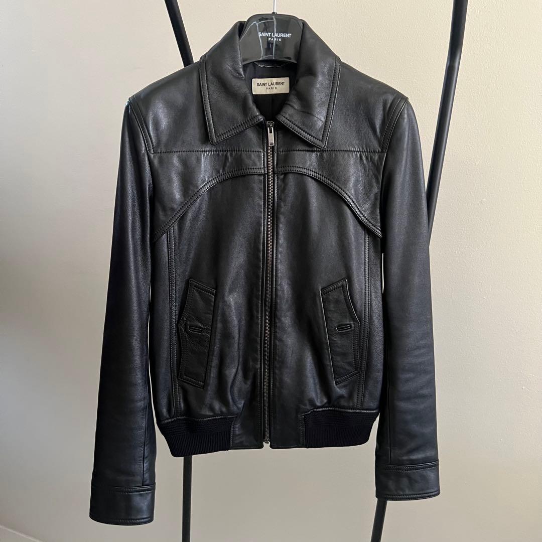 ポ*イ様 Saint Laurent 19FW レザージャケット 希少サイズ40