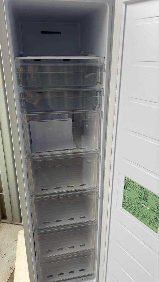 アイリスオーヤマ 24年スリム冷凍庫 IUSN-S12A-W 120L