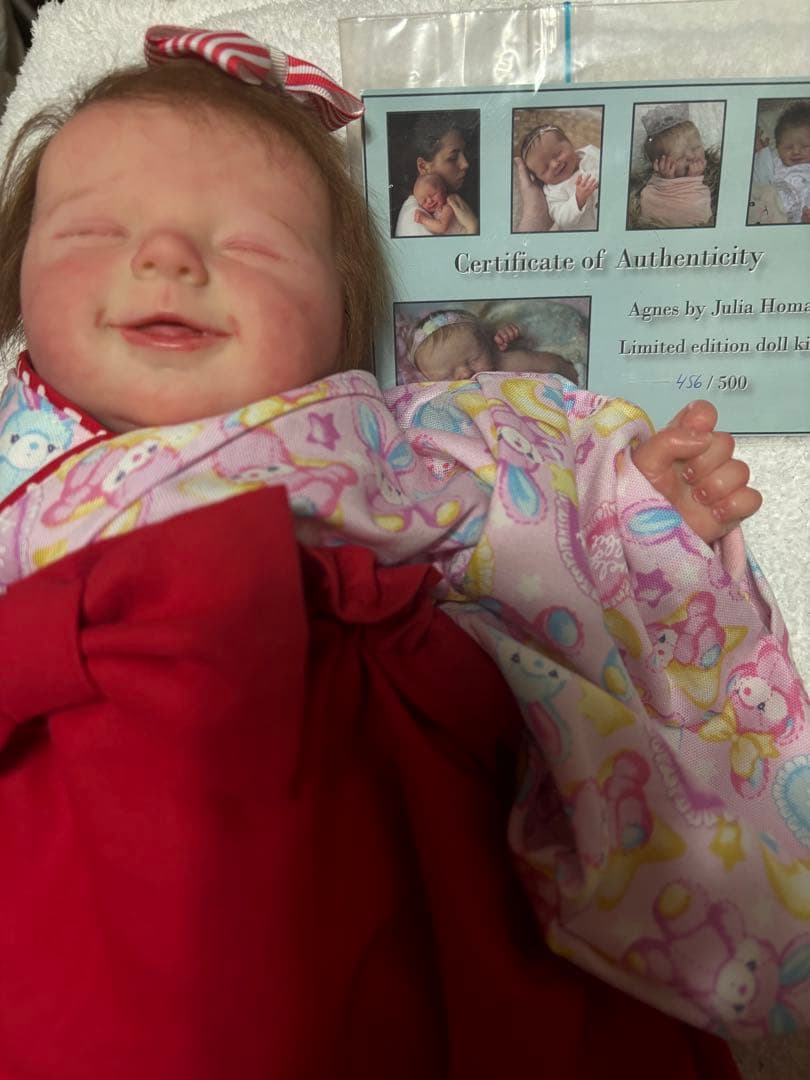リボーンドール　　寝顔のかわいい女の子、証明書あり（訂正あり）　最終値下げです