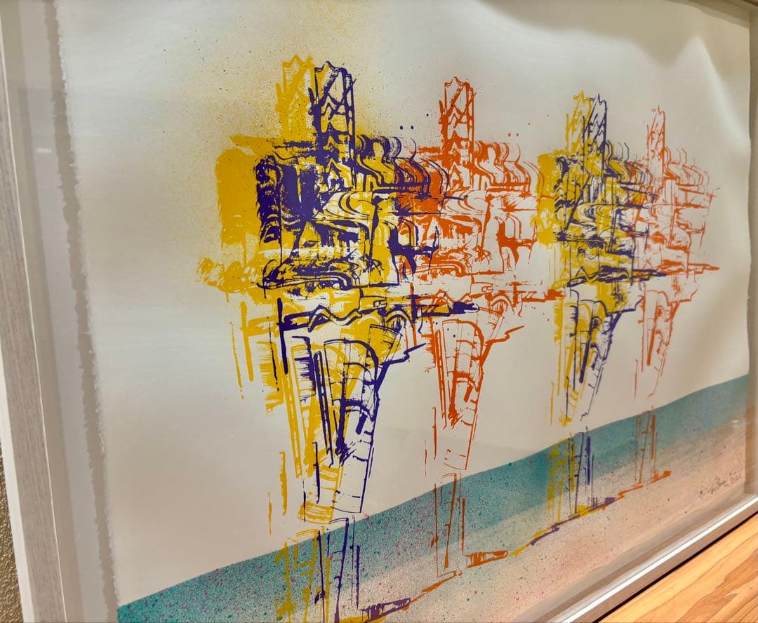 【小畑多丘】シルクスクリーン スプレーペイント ED15 Taku Obata